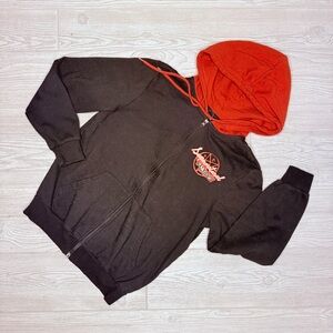 Super natural the musical Sam and dean long sleeve  zip front hoodie xs shirt